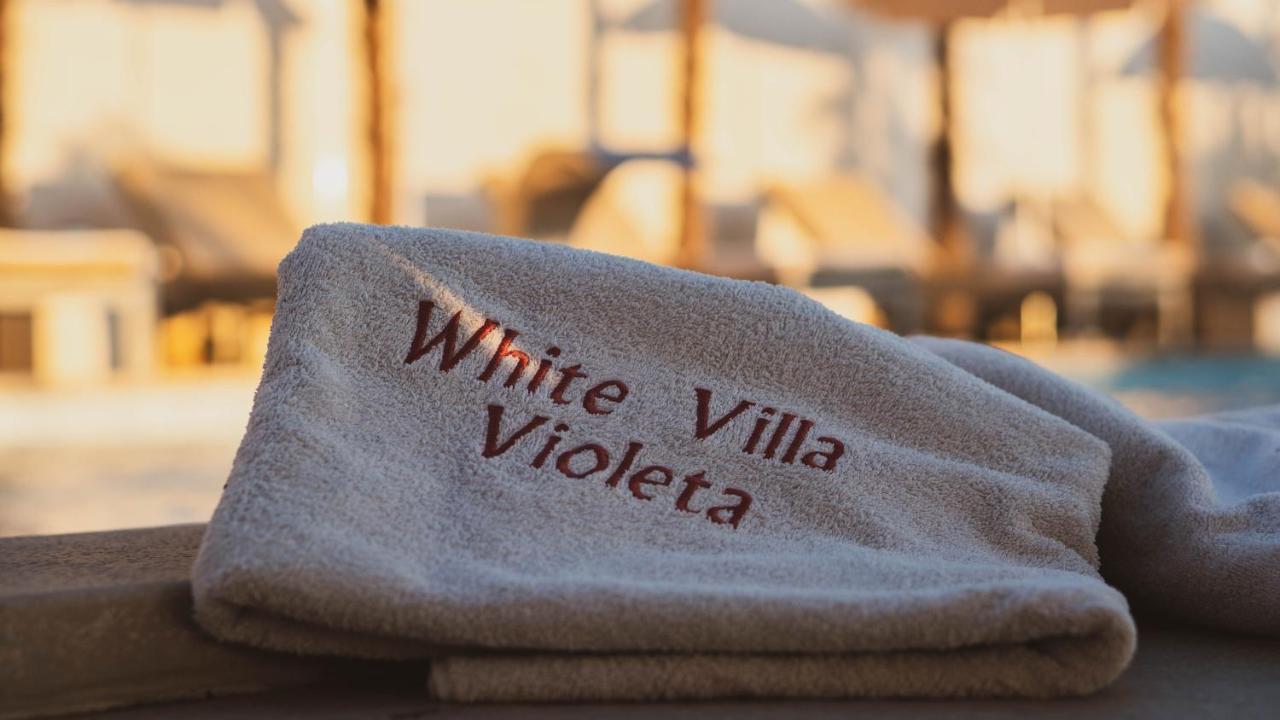 Luxury Apartments White Villa Violeta Mandre Bagian luar foto