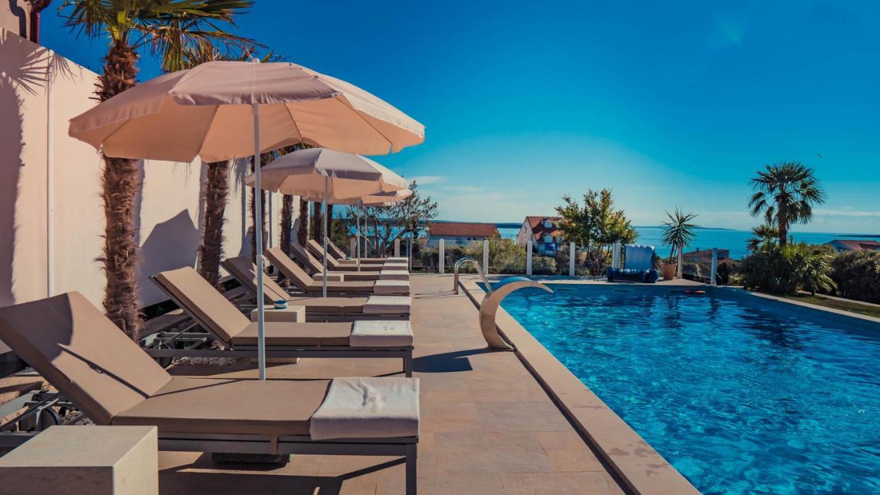 Luxury Apartments White Villa Violeta Mandre Bagian luar foto