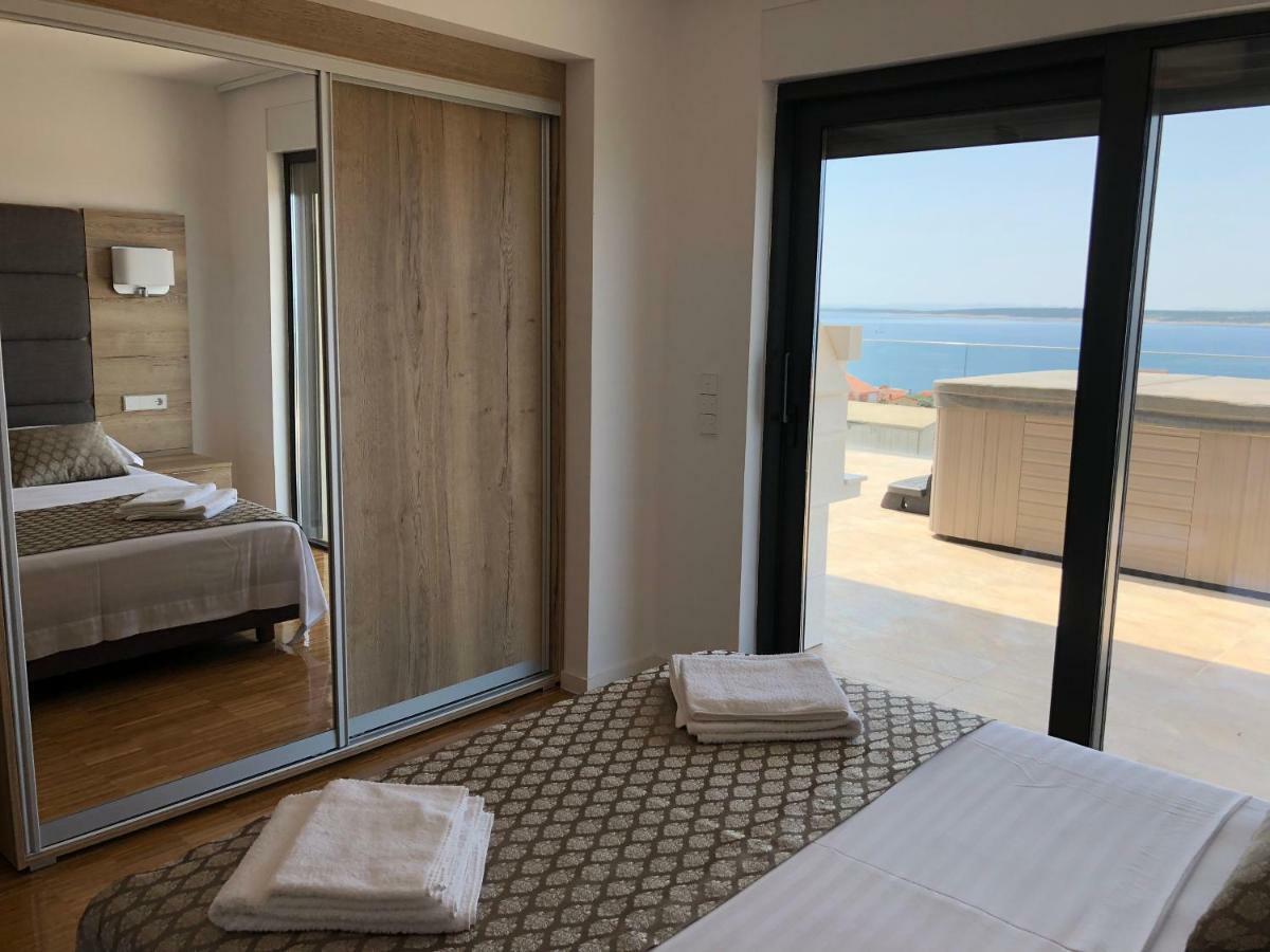 Luxury Apartments White Villa Violeta Mandre Bagian luar foto